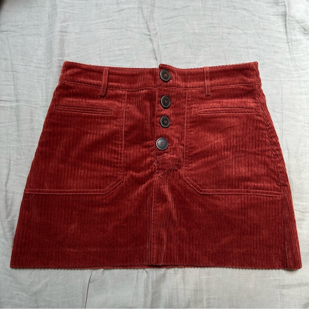 Curdoroy Mini Skirt